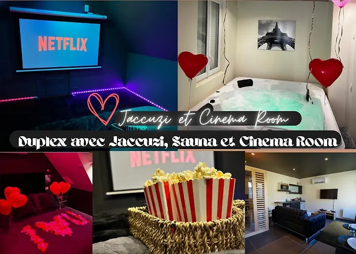 Magnifique Duplex Avec Jaccuzi, Sauna Et Cinema Room Privatif